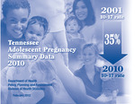 Tennessee Adolescant Pregnancy Summary Data 2010 by Tennessee. Bureau of Health Services