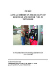 FY 2015 Annual Report on the Quality of Kerosene and Motor Fuel in Tennessee by Tennessee. Department of Agriculture