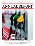 Annual Report: FY 2023 Quality of kerosene and motor fuel in Tennessee by Tennessee. Department of Agriculture