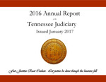 Annual Report of the Tennessee Judiciary, 2016