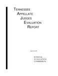 2000 Tennessee Appellate Judges Evaluation Report by Tennessee. Administrative Office of the Courts