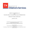 Report to Governor Bill Lee and the Chief Clerks of the Senate and House of Representatives, Pursuant to Public Chapter 1005, January 31, 2019 by Tennessee. Department of Children's Services