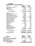 FY 2026 Financial Report - September by Tennessee. Emergency Communications Board. and Tennessee. Department of Commerce and Insurance