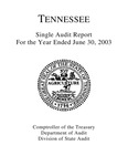 Single Audit Report, For the Year Ended June 30, 2003
