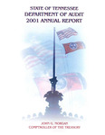 2001 Annual Report by Tennessee. Department of Audit and Tennessee. Comptroller of the Treasury