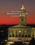 2007 Annual Report by Tennessee. Department of Audit and Tennessee. Comptroller of the Treasury