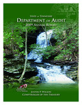 2009 Annual Report by Tennessee. Department of Audit and Tennessee. Comptroller of the Treasury