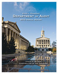 2010 Annual Report by Tennessee. Department of Audit and Tennessee. Comptroller of the Treasury