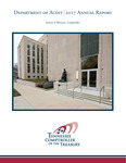 2017 Annual Report by Tennessee. Department of Audit and Tennessee. Comptroller of the Treasury
