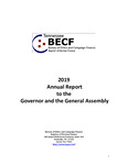 2019 Annual Report to the Governor and the General Assembly by Tennessee Registry of Election Finance