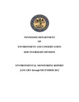 Environmental Monitoring Report, January through December 2012