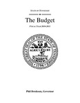 The Budget, Fiscal Year 2010-2011 by Tennessee. Department of Finance and Administration