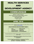 Communique, April 2018 by Tennessee Health Facilities Commission