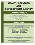 Communique, April 2019 by Tennessee Health Facilities Commission