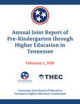 [2018] Annual Joint Report of Pre-Kindergarten through Higher Education in Tennessee