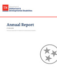 Annual Report, FY 2014-2015 by Tennessee. Department of Intellectual and Developmental Disabilities