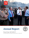 Annual Report, Fiscal Year 2016-2017 by Tennessee. Department of Safety and Homeland Security
