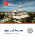 Annual Report, Fiscal Year 2017-2018 by Tennessee. Department of Safety and Homeland Security
