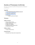 Society of Tennessee Archivists Executive Committee meeting report, 2025 May 15 by Society of Tennessee Archivists