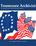 Tennessee Archivist newsletter, 2026 Summer