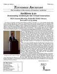Tennessee Archivist 33, no. 1 by Society of Tennessee Archivists