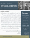 Tennessee Archivist 42, no. 1 by Society of Tennessee Archivists