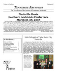 Tennessee Archivist 31, no. 2 by Society of Tennessee Archivists
