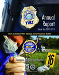 Annual Report, Fiscal Year 2012-2013 by Tennessee. Bureau of Investigation