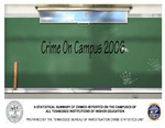 Crime on Campus 2006 by Tennessee. Bureau of Investigation