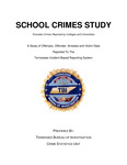 School Crimes Study [2010] by Tennessee. Bureau of Investigation