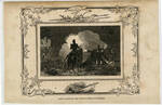 Engraving titled "Night Action of the Twenty-Third of December"