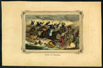 Engraving titled "The Battle of Talladega"