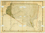 "Map of the Lands in Mississippi Ceded by the Chickasaws to the United States in 1832 and 1834", 1835