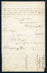 Letter from George Washington to Return Jonathan Meigs, Sr., 1780 (back)