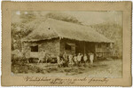 Filipino house & family, Iloilo, Philippines, ca. 1899-1902