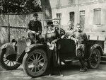 Unidentified American soldiers in Europe, ca. 1918