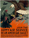 Army Air Service recruitment poster, ca. 1918