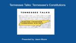 Tennessee's Constitutions