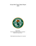 Annual Wild Turkey Status Report 2023 by Tennessee. Wildlife Resources Agency